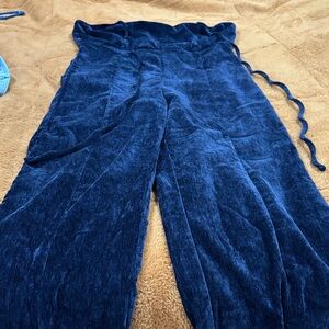 Blue Velvet Jumpsuit